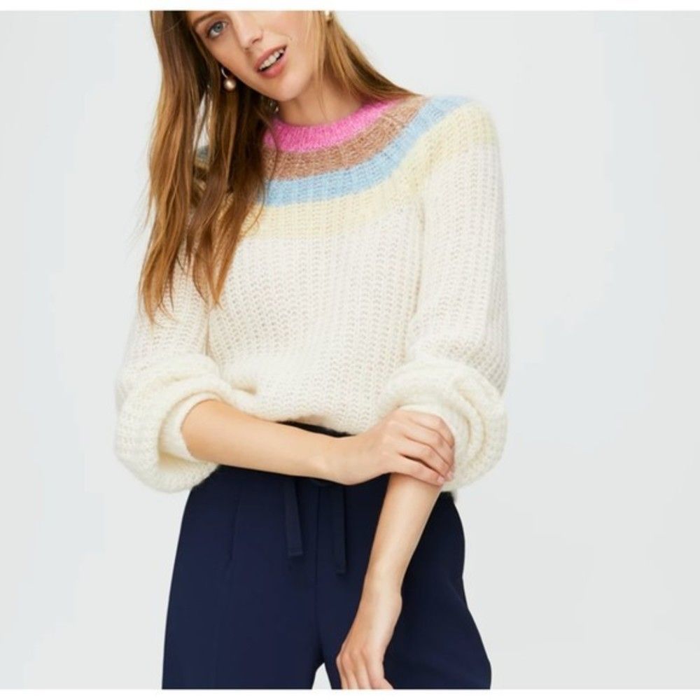 ARITZIA Wilfred Saba Colorblock Sweater Medium